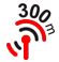 300m